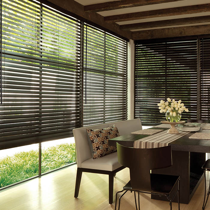 Faux-Wood Blinds In Raleigh